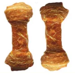 JUKO Snacks Uzel buvolí obalený kachním masem 15 cm (6 ks)