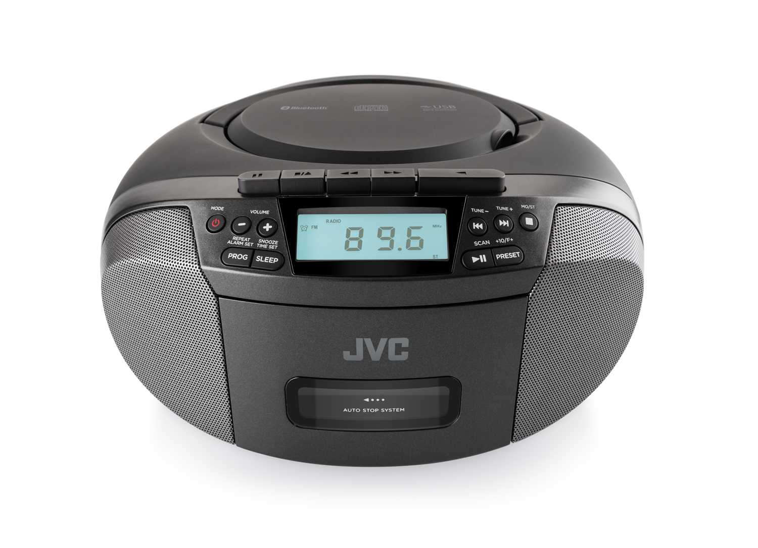 JVC RC-E444B, černý