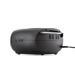 JVC RD-E664B-DAB, čierna