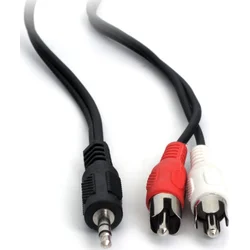Kabel 2x Cinch na Jack 3.5mm  3m