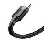 Kábel Baseus Cafule USB-C 2A 3 m (čierno-šedý)