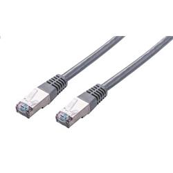 Kabel C-TECH patch cord Cat5e, FTP, šedý, 20m