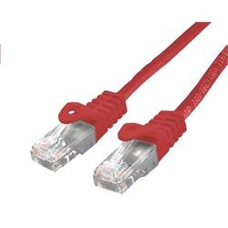 Kabel C-TECH patch cord Cat6, UTP, červený, 2m