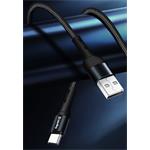 Kábel ColorWay USB-C 1 m 2,4 A, čierny