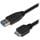 Kábel Micro USB 3.0 5Gbps USB A - Micro USB B MM 1m čierny