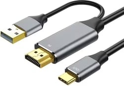 Kábel PremiumCord HDMI2.0 na USB-C pre monitory s USB-C