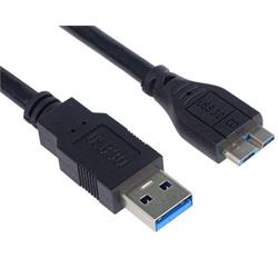 Kábel PremiumCord Micro USB 3.0 5Gbps USB A - Micro USB B, MM, 0,5 m
