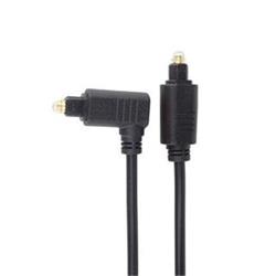 Kábel PremiumCord Toslink - Toslink 90°, hrúbka kábla: 4,0 mm, dĺžka 1 m