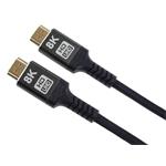 Kábel PremiumCord ULTRA HDMI 2.1 High Speed + Ethernet 8K@60Hz, pozlátený 2 m