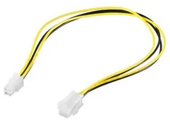 KABEL Prodlužka P4 napájení M/F 37cm