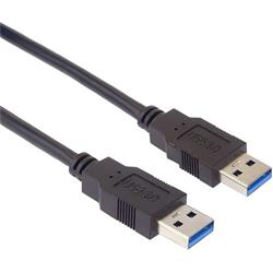 Kabel USB 3.0 Super-speed 5Gbps A-A propojovací 9pin 1m