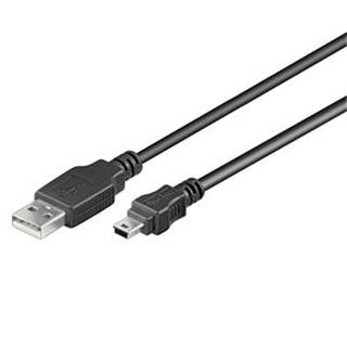 Kábel USB, A-B mini, 5-pinový, 3 m