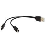 Kábel USB PremiumCord A/Male na USB-C male