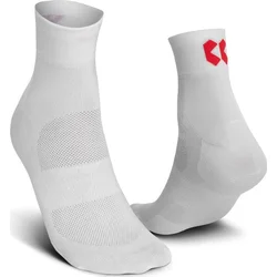 Kalas ponožky nízké RIDE ON Z bílé/červená 40-42 0019-212X-40-42 - Cyklistické oblečení