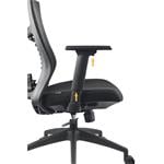 Kancelárske kreslo Yenkee YGC 500BK FISHBONE