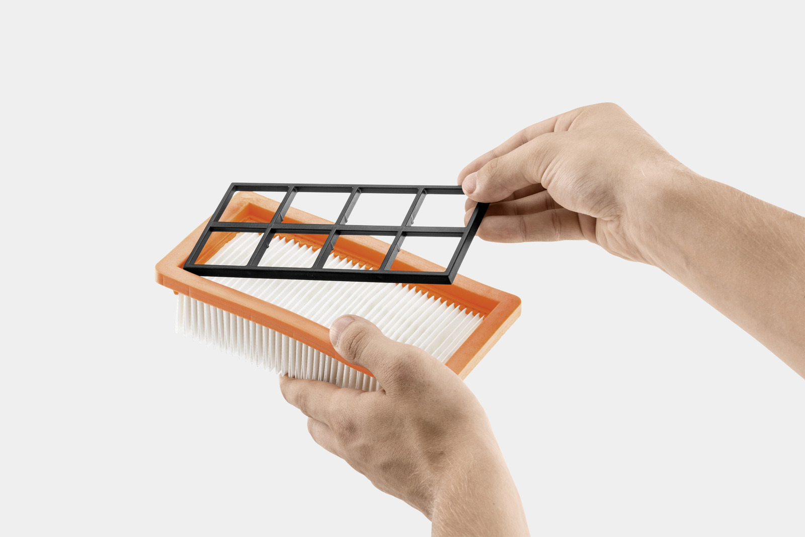 Kärcher Plochý skládaný filtr pro vysavač na popel