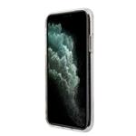 Karl Lagerfeld IML Glitter Karl and Choupette NFT Zadní Kryt pro iPhone 11 Transparent