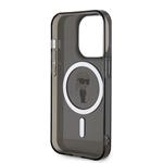 Karl Lagerfeld IML Ikonik MagSafe zadný kryt pre iPhone 15 Pro Black