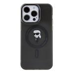 Karl Lagerfeld IML Ikonik MagSafe zadný kryt pre iPhone 15 Pro Max Black