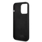 Karl Lagerfeld Liquid Silicone Choupette NFT Zadní Kryt pro iPhone 14 Pro Black