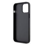 Karl Lagerfeld PU Saffiano Karl and Choupette NFT Zadní Kryt pro iPhone 12 Pro Max Black