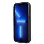 Karl Lagerfeld Saffiano Plaque Kryt pro iPhone 13 Pro Black