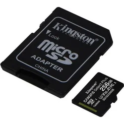 Karta KINGSTON micro SDXC 256 GB Canvas Select Plus A1 C10 (100 MB/s čítanie, 85 MB/s zápis) + adaptér SD