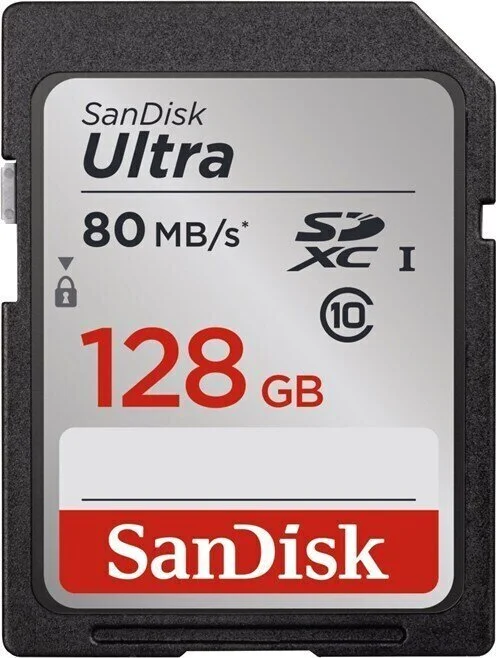 Karta SanDisk Ultra SDXC 128 GB 140 MB/s C10 UHS-I
