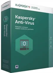 Kaspersky Anti-Virus 2018, 3 zařízení, 1 rok, nová licence, box + 3 měsíce