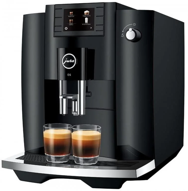 Kávovar Jura E6 Piano Black