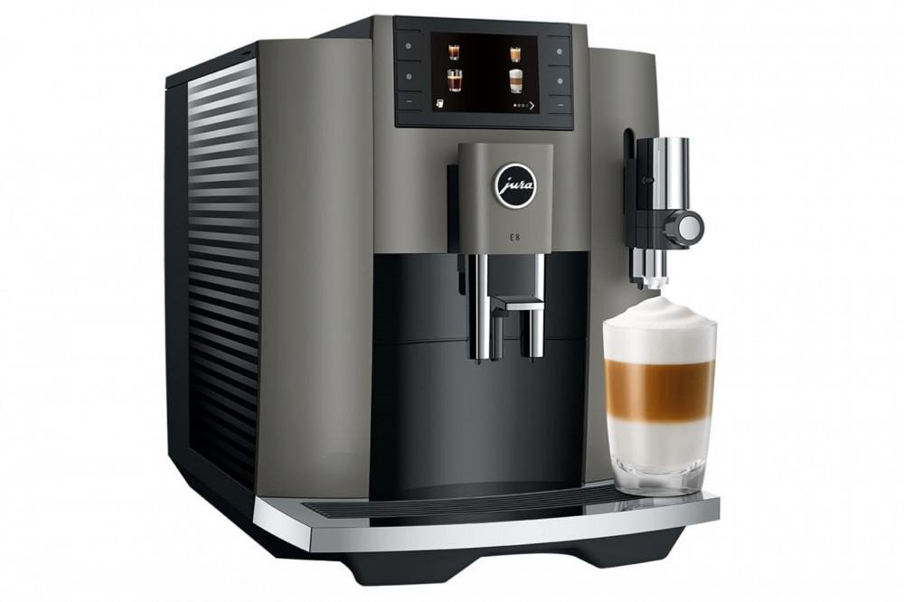 Kávovar Jura E8 Dark Inox