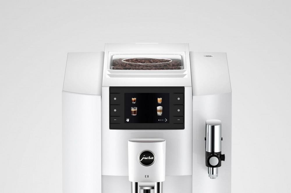 Kávovar Jura E8 Piano White