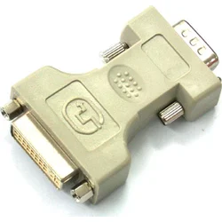 KB DVI adapter DVI24+5F - VGA 