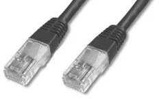 KB PATCH CABLE 5M UTP, čierny