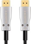 KB PremiumCord optický kábel HDMI 2.0 4K@60Hz 100 m, M/M, pozlátené konektory