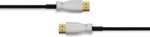 KB PremiumCord optický kábel HDMI 2.0 4K@60Hz 100 m, M/M, pozlátené konektory