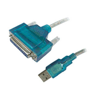 KB USB PŘEVODNÍK NA PARALELNÍ PORT (Canon 25 Female)