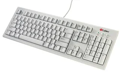 KBC Labtec White Keyboard Plus, CZ verze, PS/2