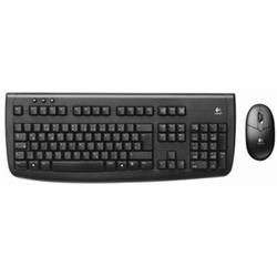 KBC LOGITECH Deluxe 650 Cordless Desktop black, CZ verze, OEM