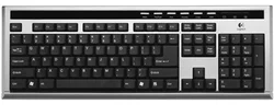 KBC LOGITECH ULTRA X MEDIA KEYBOARD OEM CZ, USB