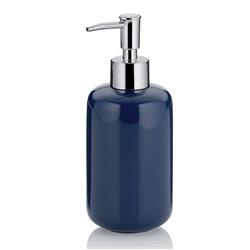 KELA Dávkovač mydla ISABELLA keramický 400 ml, modrý