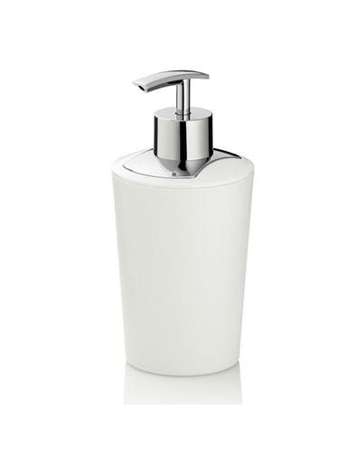 KELA Dávkovač mýdla MARTA 350 ml, bílá