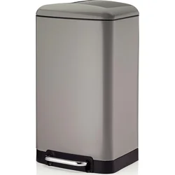 KELA Odpadkový kôš DAVINO 30 l, sivý