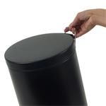 KELA Odpadkový koš KILIAN 12 l, černá