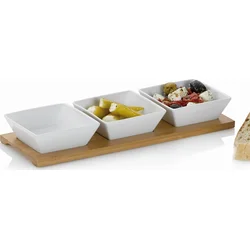 KELA Porcelánové servírovací misky PHILIPA, 4 ks