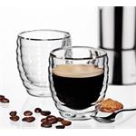 KELA Termálne poháre na espresso CESENA, sada 2 ks, 80 ml