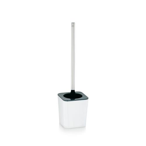 KELA WC štětka NURIA plast/nerez, bílá