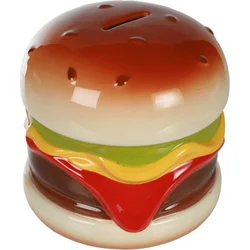 Keramická pokladnička Hamburger