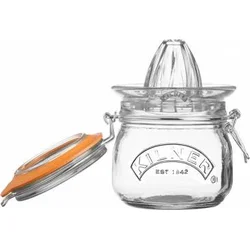 Kilner 2 v 1 sklenice s klipem a citrusovačem, 0,5l