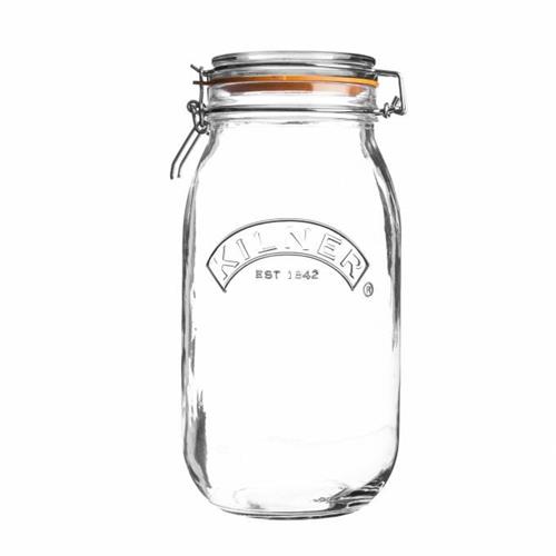 Kilner Zavařovací sklenice s klipem kulatá, 3l